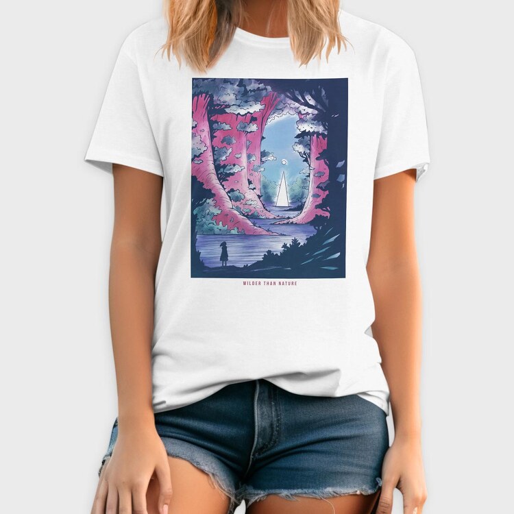Fantasy_Landscape_04, Tricou Barbati (Unisex)