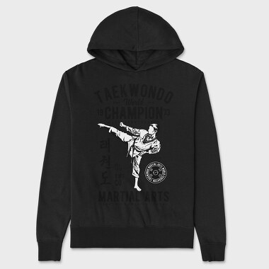 Taekwondo World, Hanorac Oversize Barbati (Unisex)