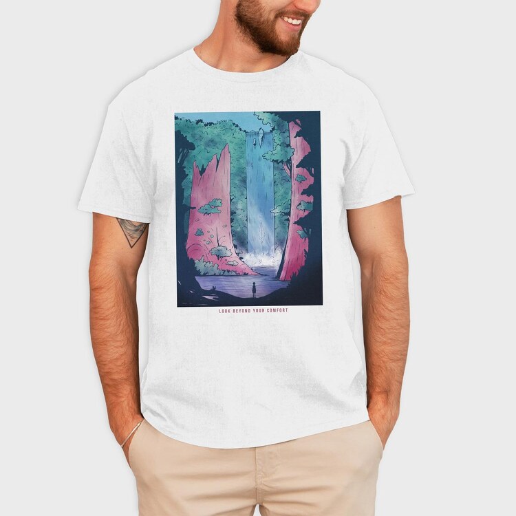 Fantasy_Landscape_06, Tricou Barbati (Unisex)