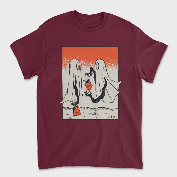 Ghost, Tricou Barbati (Unisex)