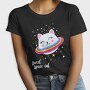 Space Kitty Vibes, Tricou Femei