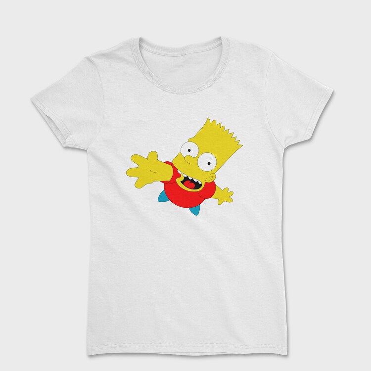 Cartoon Retro the Simpsons 6, Tricou Femei