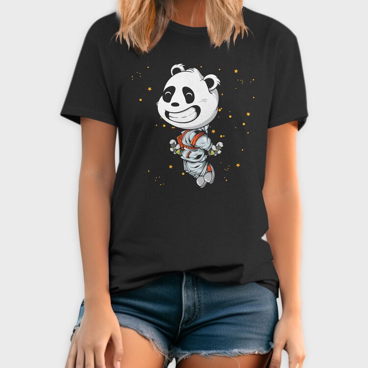 Space Panda Explorer, Tricou Barbati (Unisex)