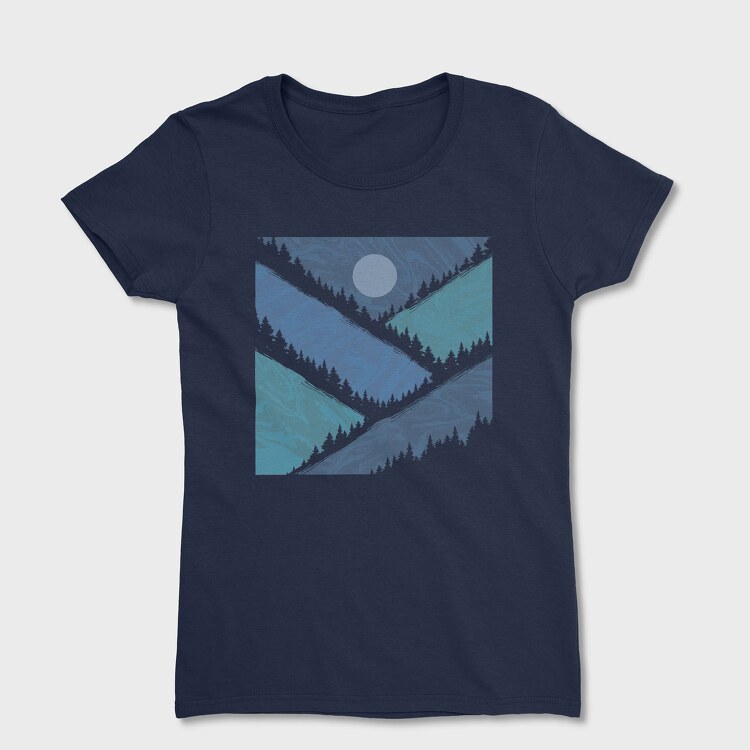 Geometric Mountains, Tricou Femei