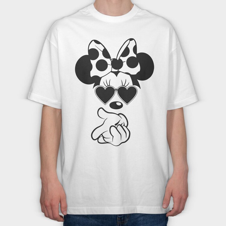 Dark Whisper, Tricou Oversize Barbati (Unisex)