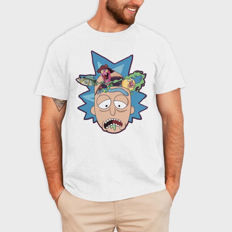 Mad Ricks Chaos, Tricou Barbati (Unisex)