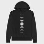 Moonphases, Hanorac Oversize Barbati (Unisex)