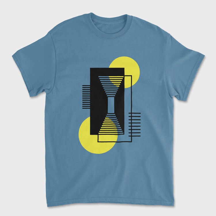 Tricou Barbati (Unisex), Geometric Stroke