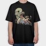 Demon Slayer, Tricou Oversize Barbati (Unisex)
