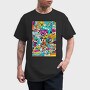 Colorful Chaos Crew, Tricou Barbati (Unisex)