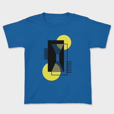 Tricou Copii, Geometric Stroke