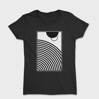 Tricou Femei, Minimal Geometric 1