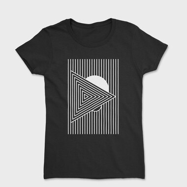 Tricou Femei, Minimal Geometric 3