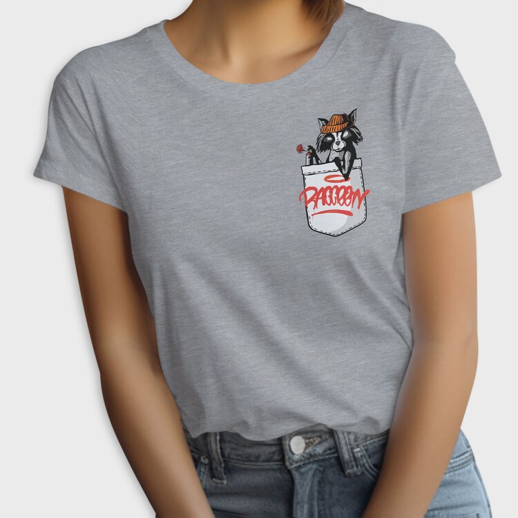 Raccoon Pocket, Tricou Femei