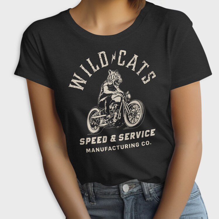 Wildcat Speed Rider, Tricou Femei