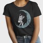 Astronaut Digging The Moon, Tricou Femei