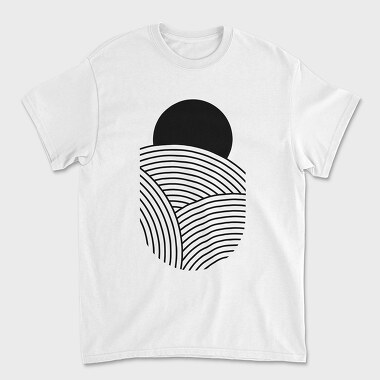 Tricou Barbati (Unisex), Minimal Geometric01