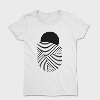 Tricou Femei, Minimal Geometric01