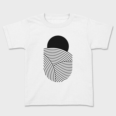 Tricou Copii, Minimal Geometric01