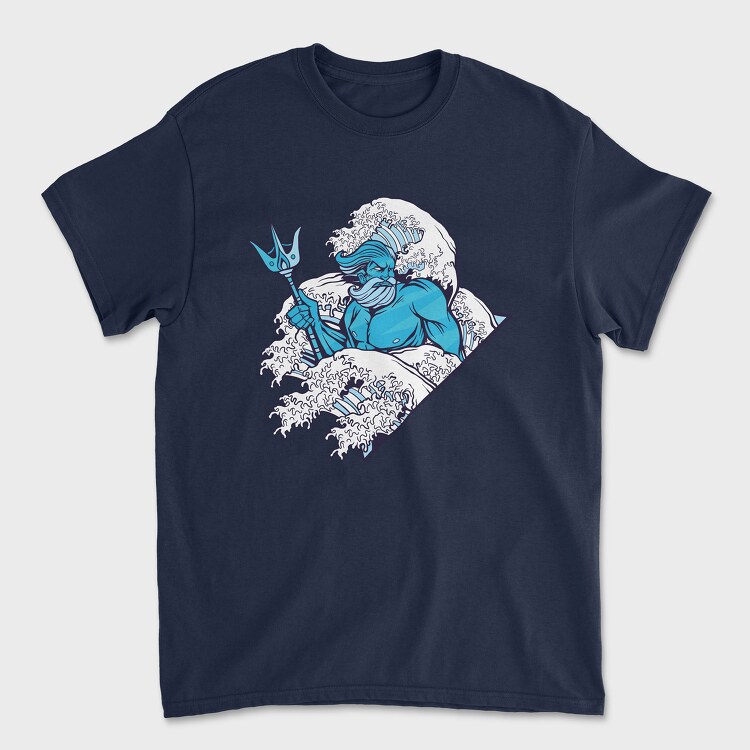Poseidon, Tricou Barbati (Unisex)