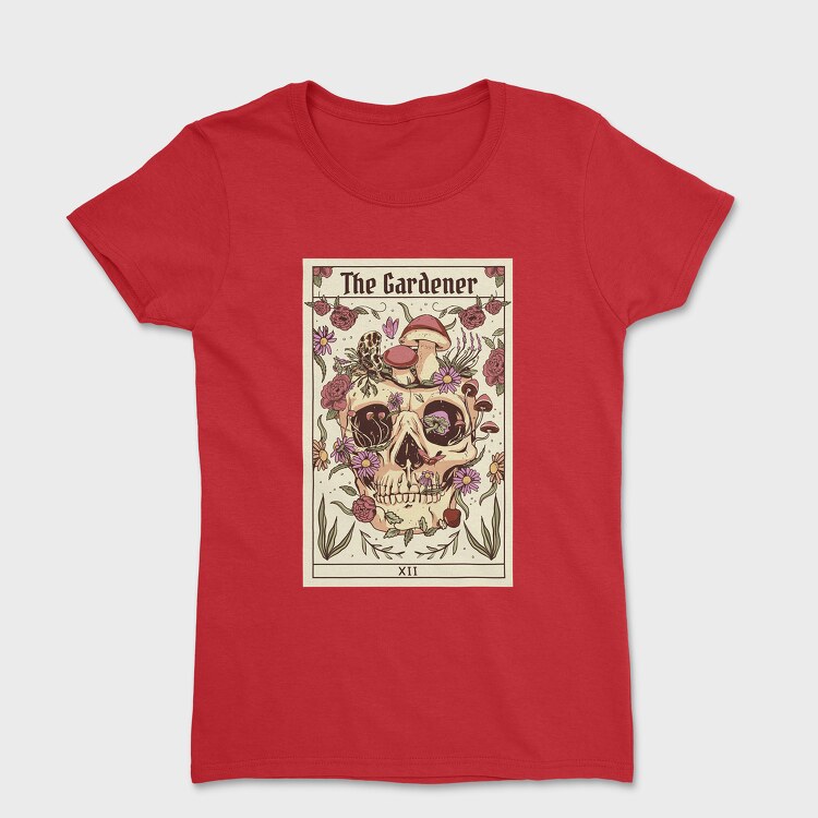 Tarot Card the Gardener, Tricou Femei