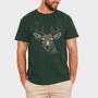 Realistic Deer, Tricou Barbati (Unisex)