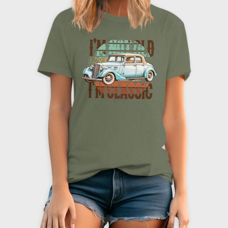 Old Car Quote, Tricou Barbati (Unisex)