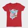 Unicorn Ballet Middle Finger, Tricou Femei