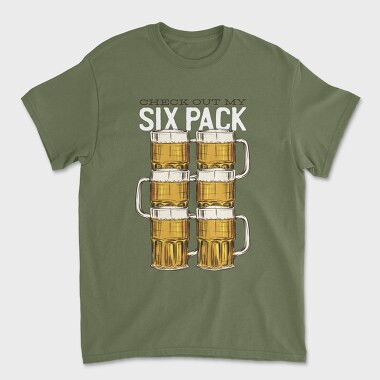 Beer Sixpack, Tricou Barbati (Unisex)