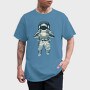Astronaut Light, Tricou Barbati (Unisex)