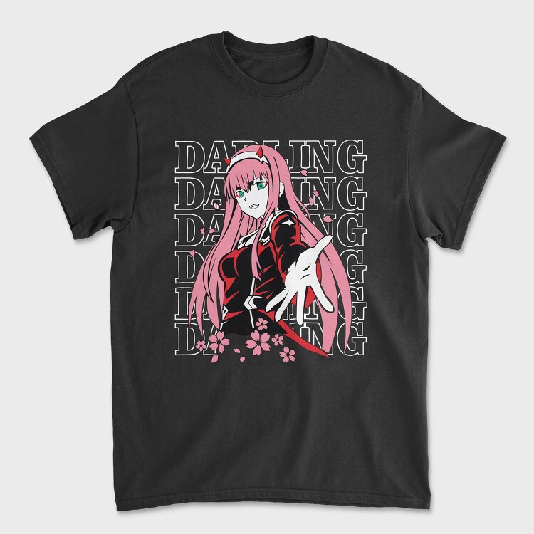 Darling Cherry Blossom, Tricou Barbati (Unisex)