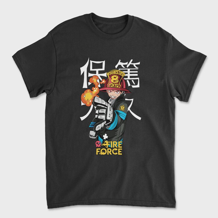 Fire Soldier Force, Tricou Barbati (Unisex)