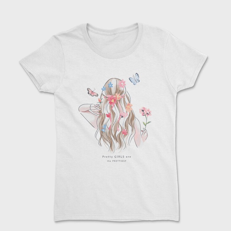 Floral Butterfly Dreams, Tricou Femei