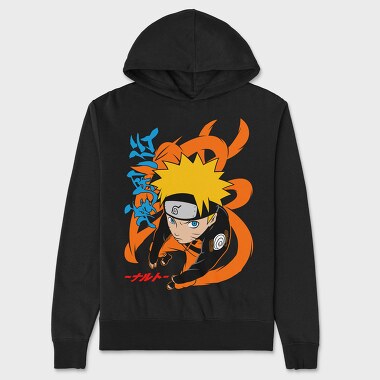 Naruto Tail Roar, Hanorac Oversize Barbati (Unisex)