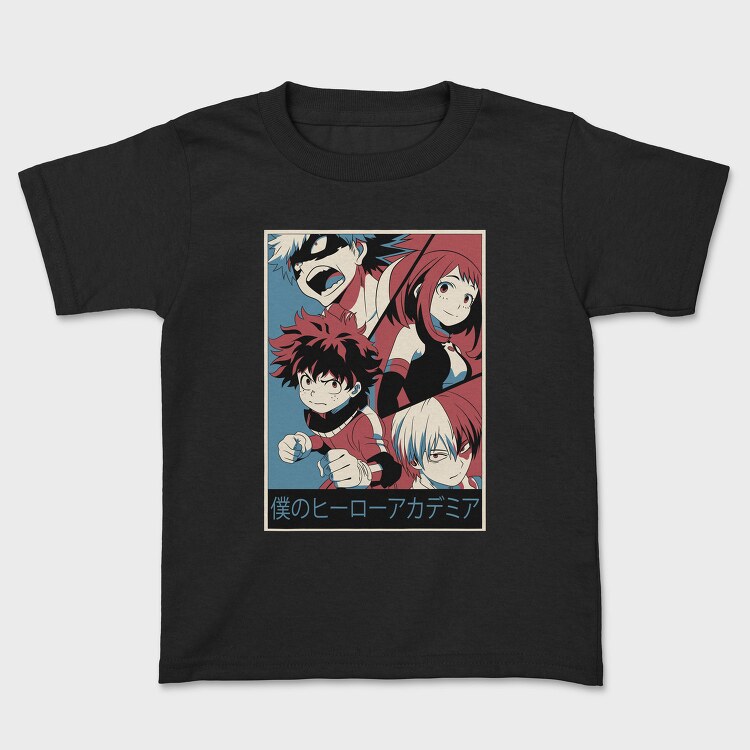 Boku No Hero Glow, Tricou Copii