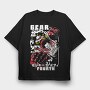Luffy Gear Fourth, Tricou Oversize Barbati (Unisex)