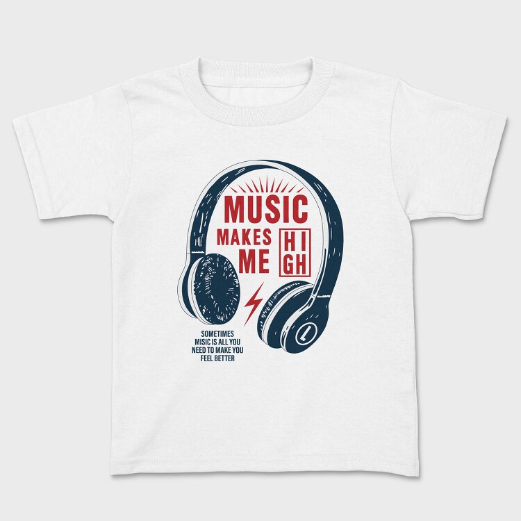 Music High Vibe, Tricou Copii