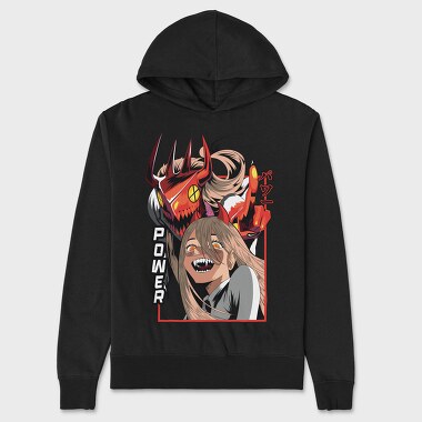 Power Demon Girl, Hanorac Oversize Barbati (Unisex)