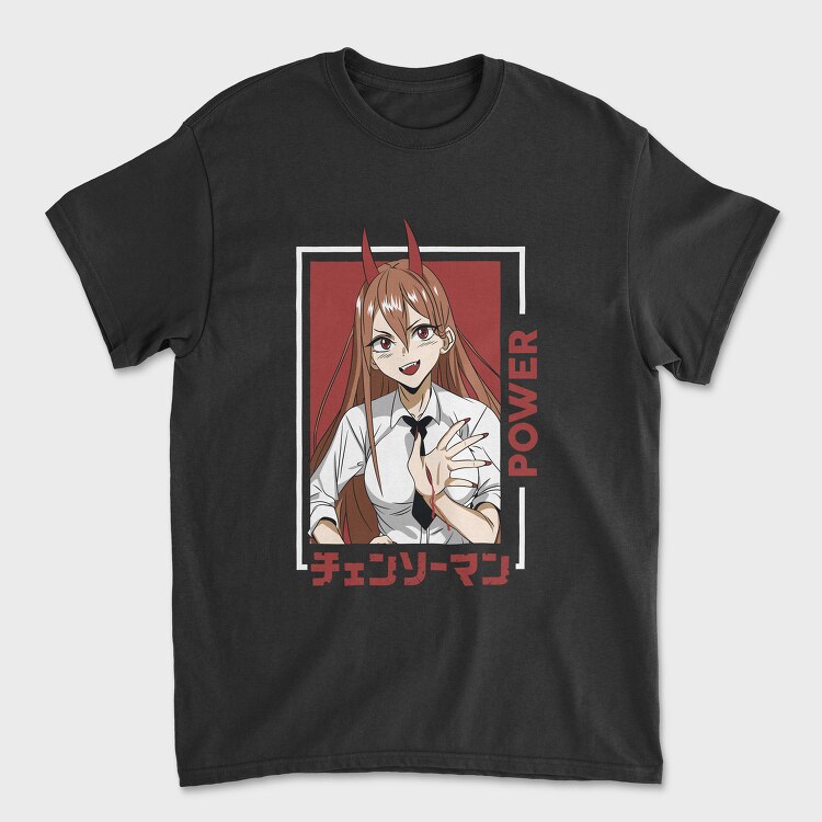 Power Devil Girl, Tricou Barbati (Unisex)
