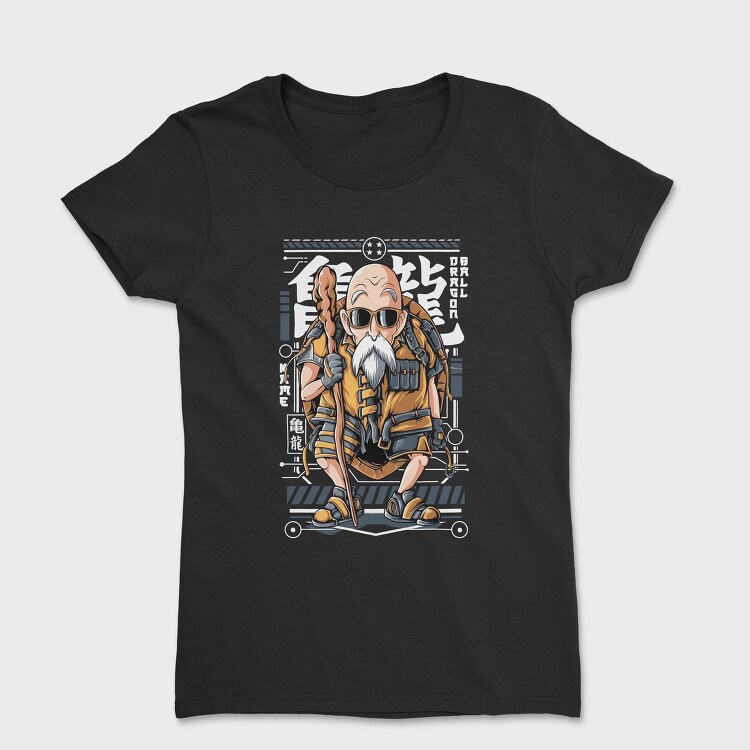 Roshi Cyberpunk Warrior, Tricou Femei