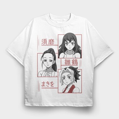 Sumahinatsuru Streetwear, Tricou Oversize Barbati (Unisex)