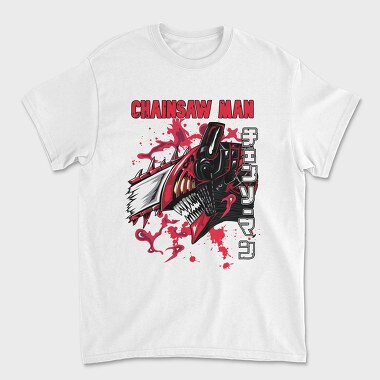 Chainsaw Man Edge Glow, Tricou Barbati (Unisex)