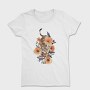 Tiger Floral Attitude, Tricou Femei