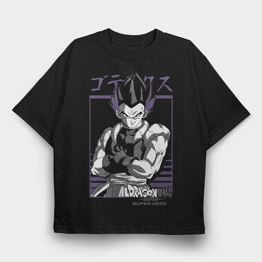 Vegeta Power Surge, Tricou Oversize Barbati (Unisex)