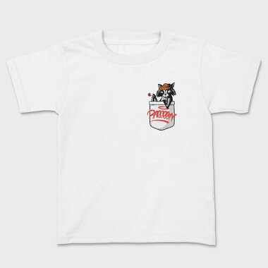 Tricou Copii, Raccoon Pocket