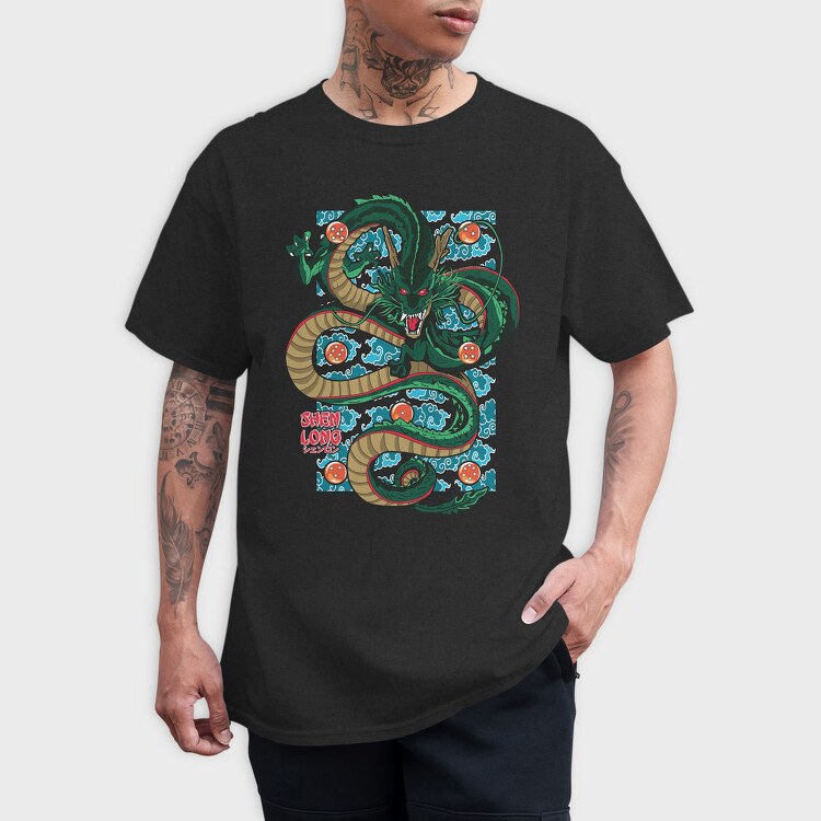 Dragon Ball Shen Long, Tricou Barbati (Unisex)