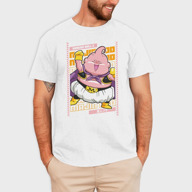 Majin Boo Boom, Tricou Barbati (Unisex)