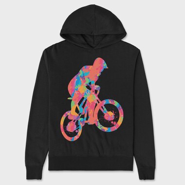 Hanorac Barbati (Unisex), Colorful Cyclist