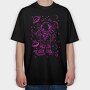 Space Explorer Glow, Tricou Oversize Barbati (Unisex)