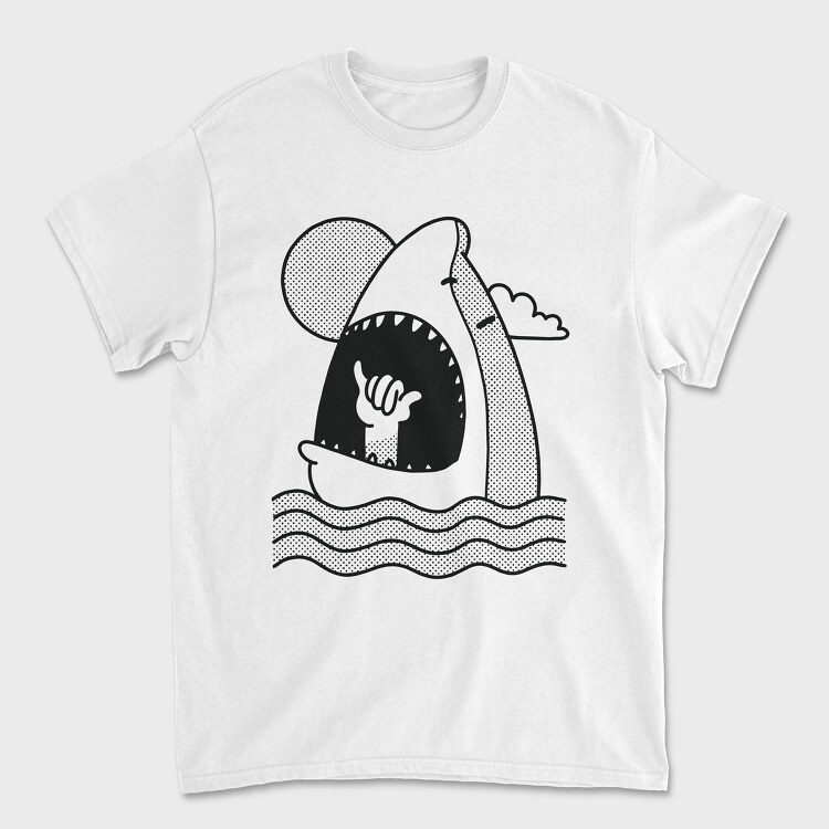 Shark Shaka, Tricou Barbati (Unisex)